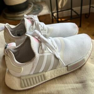 adidas Originals NMD R1 Shoes Pink White Grey GY2074 5.5Y women 6.5